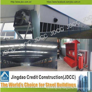 High Steel Structure Warehouse for Large Vehicle and Equipment